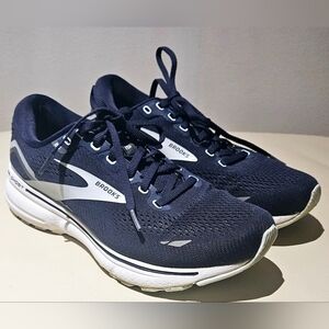 Brooks Womens Ghost 15 1203801B450 Blue Running Shoes Sneakers Size 9 US  B
